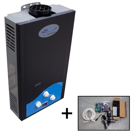 GAS WATER HEATER 24KW + WATER CONNECTION HGUNION19