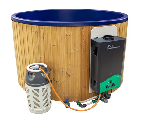 CITY TUB GAS 30kW, COBALT BLUE